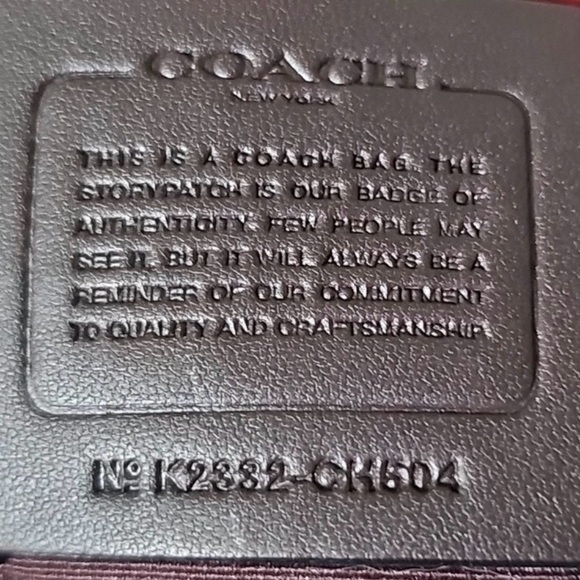 Coach Black and Brown Signature Tote - Picture 11 of 12